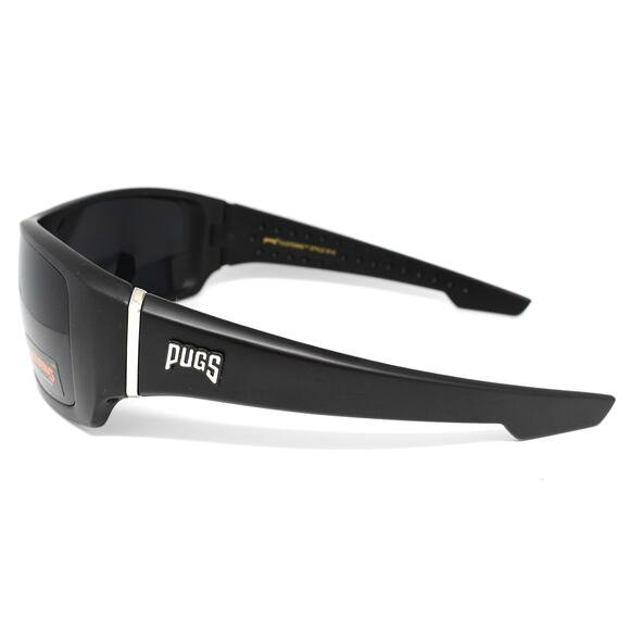 Pugs Customs Style 914 Black Matte Wrap Sunglasses - NEW CONDITION - Picture 8 of 11